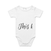 'This body can...' Onesie.