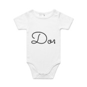 'Don't worry. Eat happy.' Onesie.