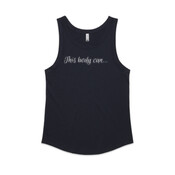 'This body can...' Women's Singlet.
